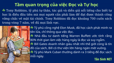 Tầm quan trọng của việc Đọc và Tự học